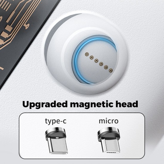 100W Magnetisches Schnellladegert für kabelloses Aufladen Set