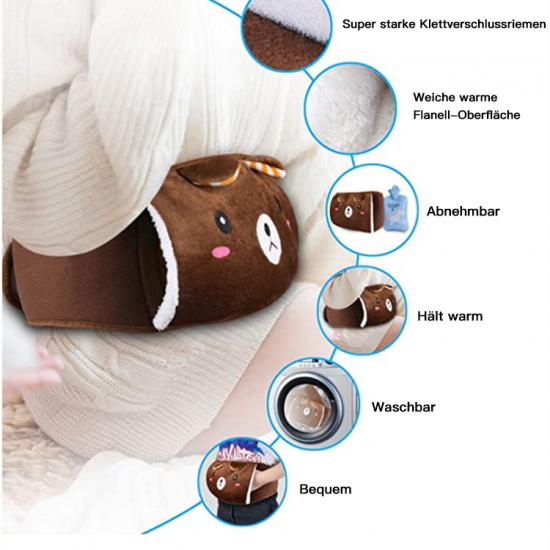 Weihnachtsangebot 50% RabattKuscheliges nachfüllbares Wrmflaschenband