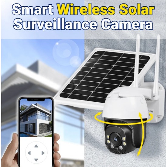 Intelligente kabellose Solarüberwachungskamera