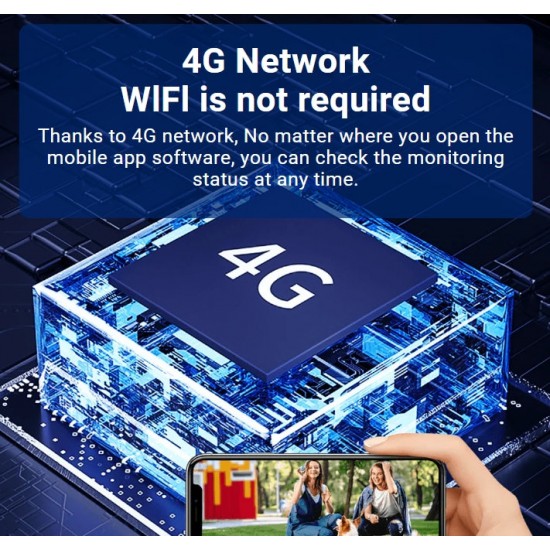 Intelligente kabellose Solarüberwachungskamera