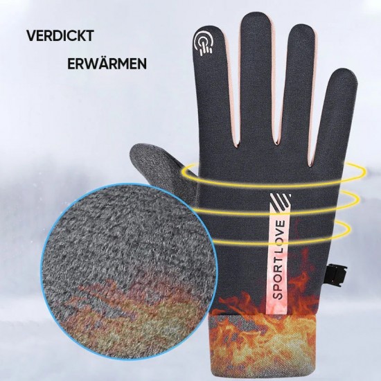 Wasserdichte Finger-Touchscreen-Handschuhe, rutschfest und kltebestndig