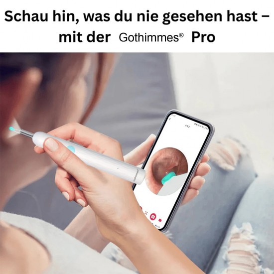 Intelligenter wasserdichter visueller Ohrenschmalzentferner