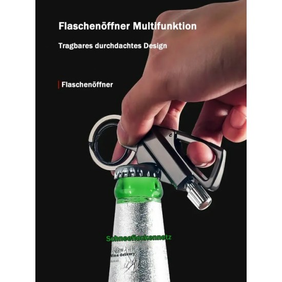 Multitool Schlüsselanhnger Flaschenffner, Wiederverwendbar