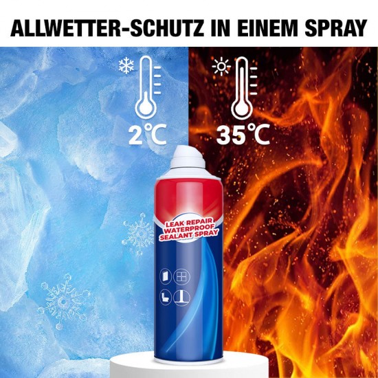 Wasserdichtes Dichtspray zur Abdichtung