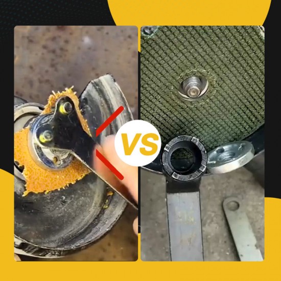 Spezialschlüssel für Vier-Klauen-Winkelschleifer