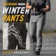 50% RABATTWasserdichte Softshell-Winterhose für Mnner