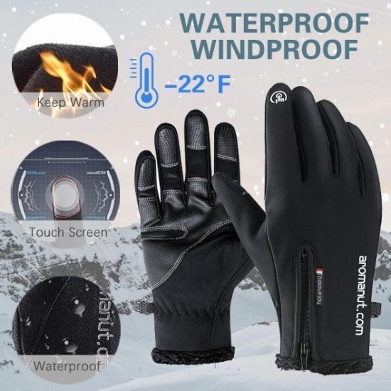 49% Rabatt Unisex Winter Warm Wasserdichte Touchscreen Handschuhe