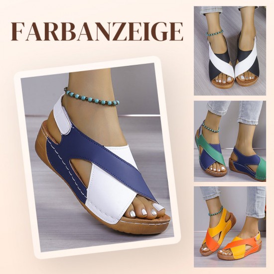 【EU 36-43】Casualowe zehenoffene Strandsandalen