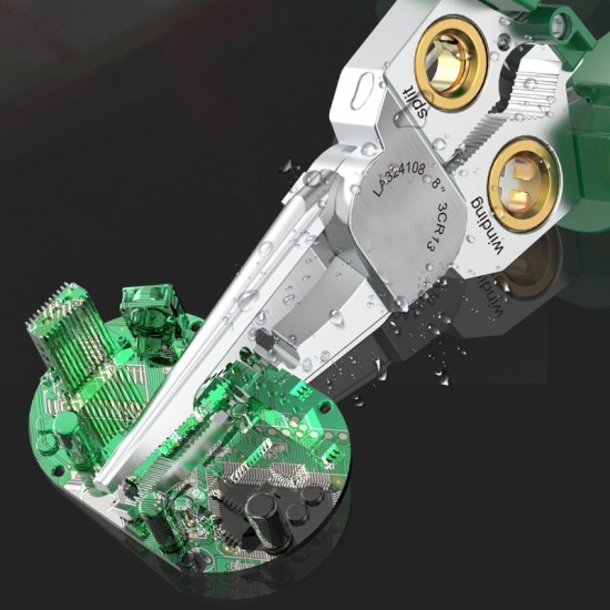 8-in-1-Multifunktions-Drahtschneiderschere mit elektrischem Test