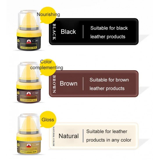 【Kaufen Sie 1 und erhalten Sie 1 gratis】Flüssige Schuhcreme zur Lederreparaturcreme 