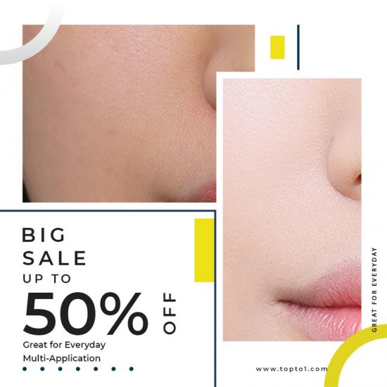 Hochdichter, nahtloser Foundation-Pinsel