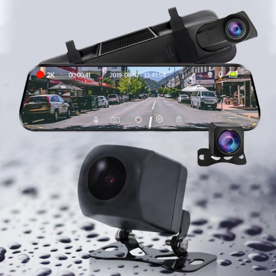 Sptsommerschlussverkauf Zeitlich begrenzt 50% RABATT10-Zoll-HD-Multifunktions-Touchscreen-Autorecorder