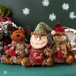 Ideales GeschenkWeihnachtspuppen-Taschen