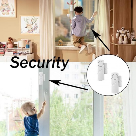 Wireless Sensor Door Window Burglar Alarm