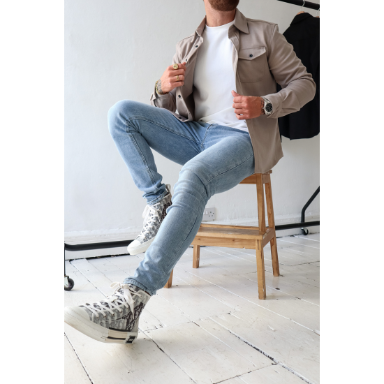 Button-Down-Hemdjacke