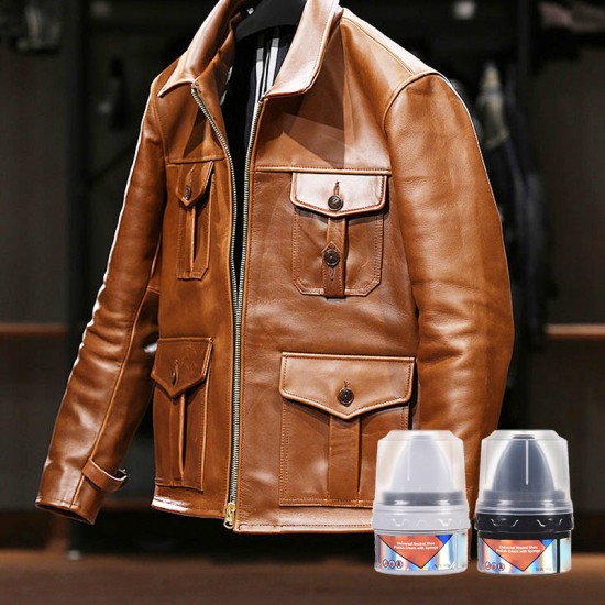 Universal Neutral Shoe Polish Cream mit Schwamm