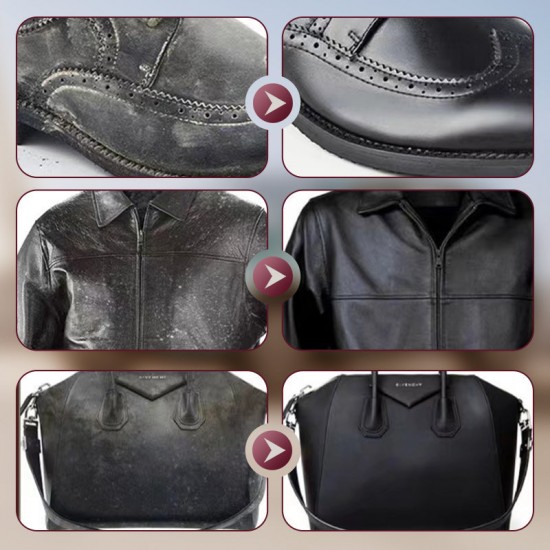 Universal Neutral Shoe Polish Cream mit Schwamm