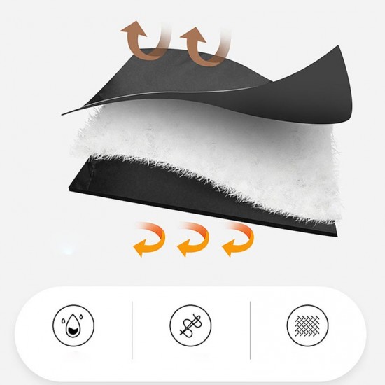 Kostenloser Versand Stilvolle Winterjacke aus Tweed mit Revers und weiem Entendaunenfutter für Herren