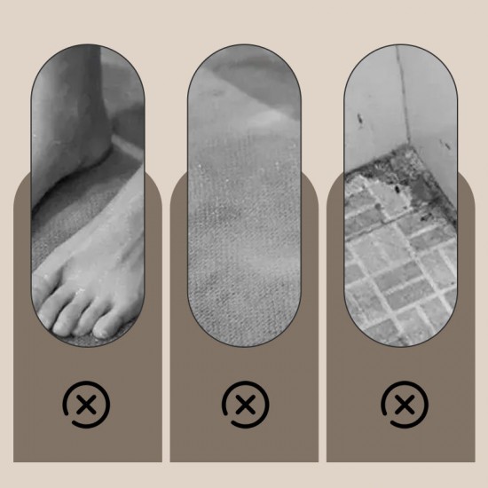 Weiche und bequeme, verschleifeste Fumatte