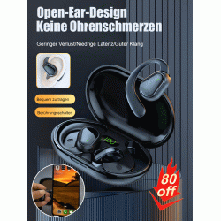 Bluetooth-Kopfhrer mit Knochenleitung