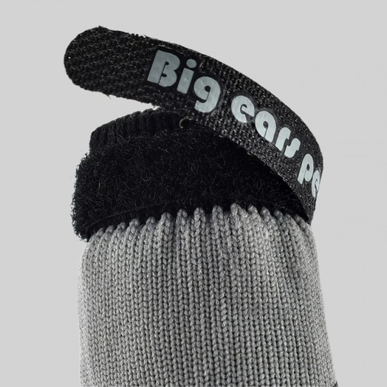 2 Paar rutschfeste, wasserdichte Hundesockenschuhe