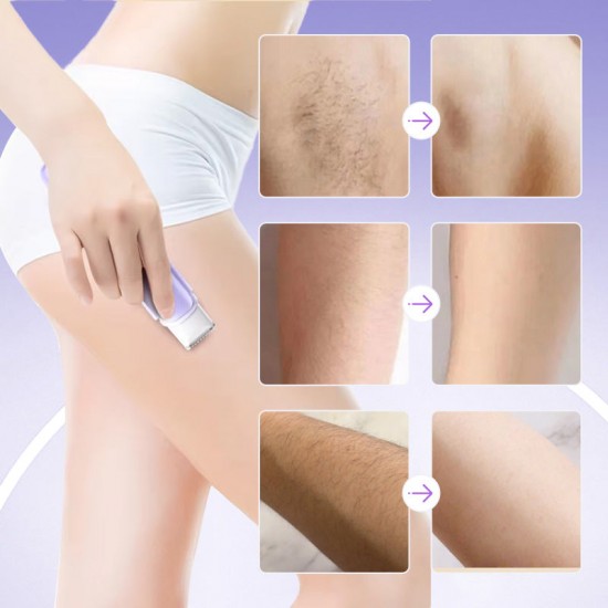 Damen-Multifunktionsrasierer mit Doppelkopf