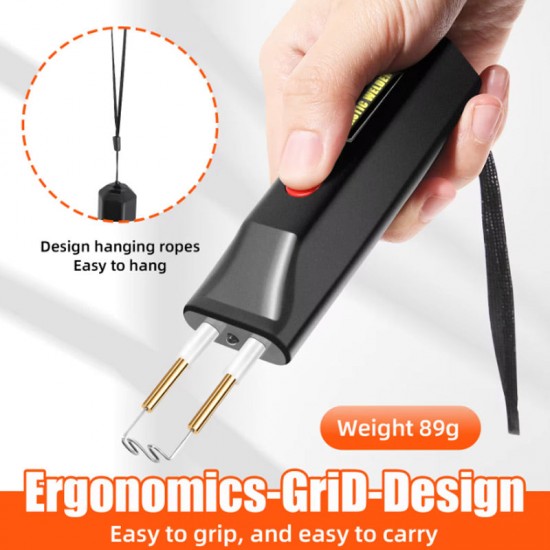 Tragbares wiederaufladbares kabelloses Kunststoffschweigerteset