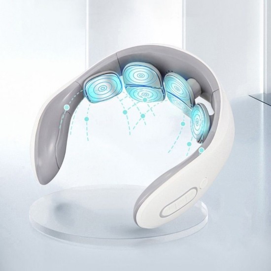 Ideales Geschenk - Pousbo Tragbares Nackenmassagegert mit Wrme