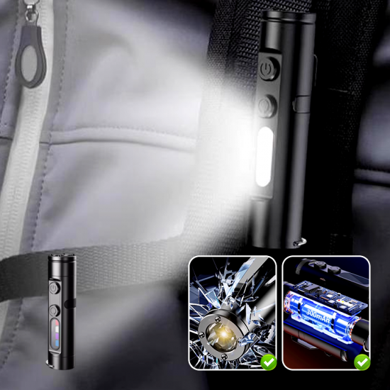 Wiederaufladbare & magnetische Mini-Taschenlampen-Schlüsselanhnger