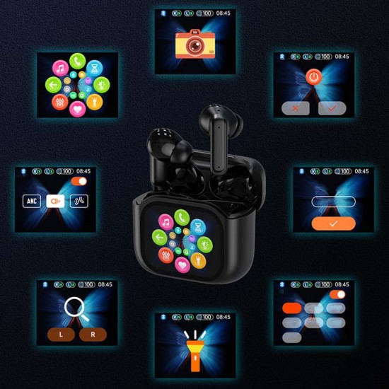 Begrenzte Zeit 70% RabattKompakte Ohrhrer mit Touch-Steuerung und klarem Klang