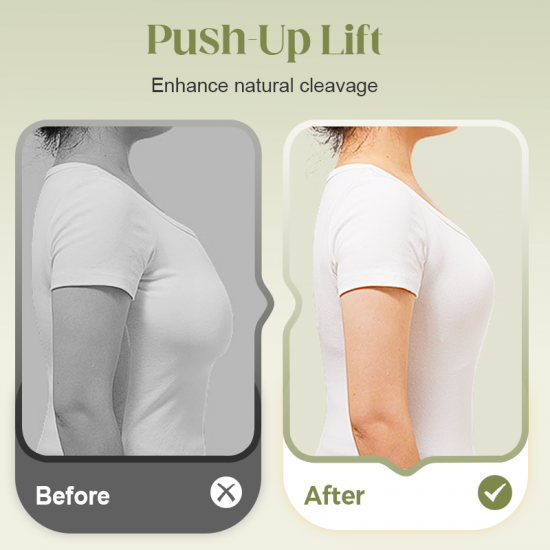 Bequemer BH ohne Bügel mit Vorderverschluss