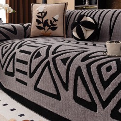  50 % RABATT!  Weiche und rutschfeste Plüschsofaüberzug